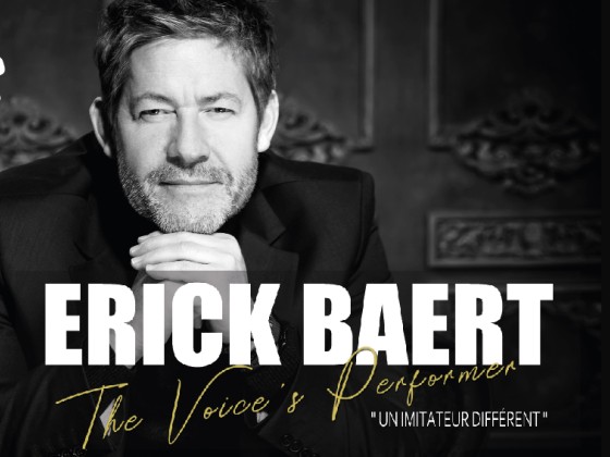 ERICK BAERT THE VOICE PERFORMER SALLE PIERRE LAMY ANNECY MERCREDI 17 AVRIL 2024 20H30