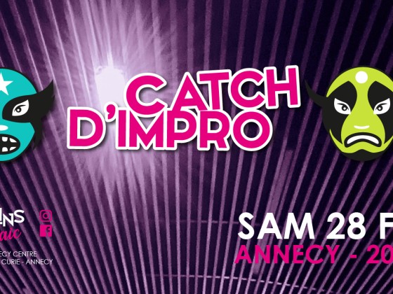 Les Tremplins du CRAIC Annecy - Catch d'impro avec la Cie Red - sam. 28/02/26 20h30