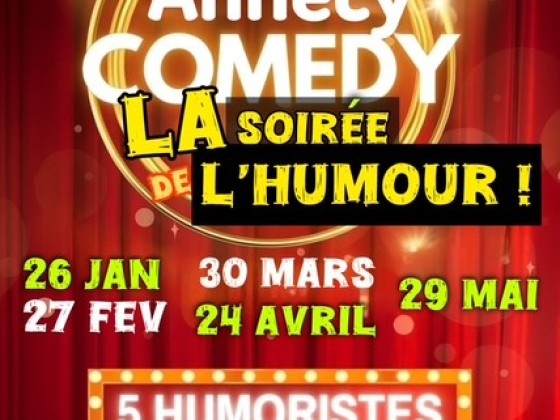 Salle Pierre Lamy Annecy - soirées de l'humour Annecy Comedy