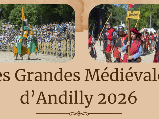 Grandes Médiévales d'Andilly 3 à 11 ans