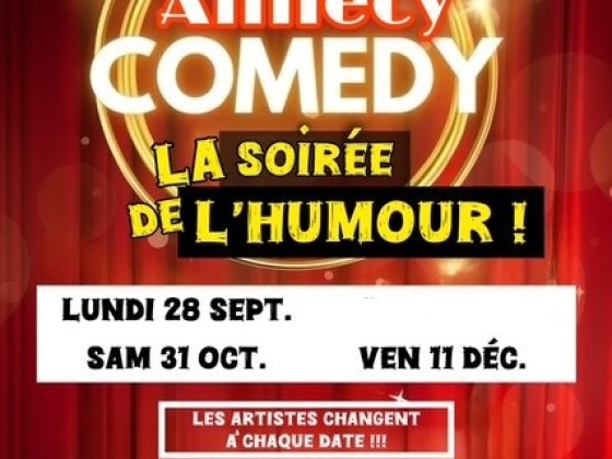 Salle Pierre Lamy Annecy - soirées de l'humour Annecy Comedy