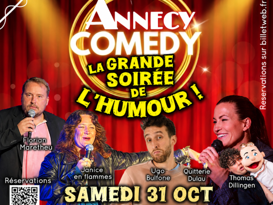 Salle Pierre Lamy Annecy - soirées de l'humour Annecy Comedy
