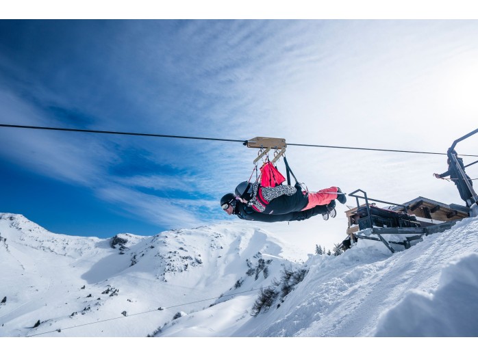 [Le hors-ski avec la Carte LOISIRS] Fantasticable à Chatel - une tyrolienne géante