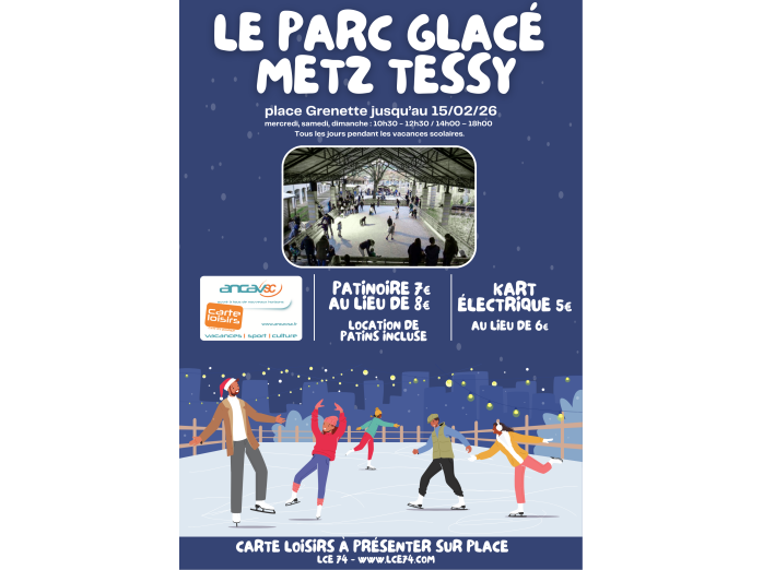 Le Parc Glacé à Metz-Tessy jusqu'au 15/02/26