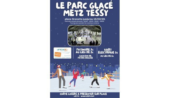 Le Parc Glacé à Metz-Tessy jusqu'au 15/02/26